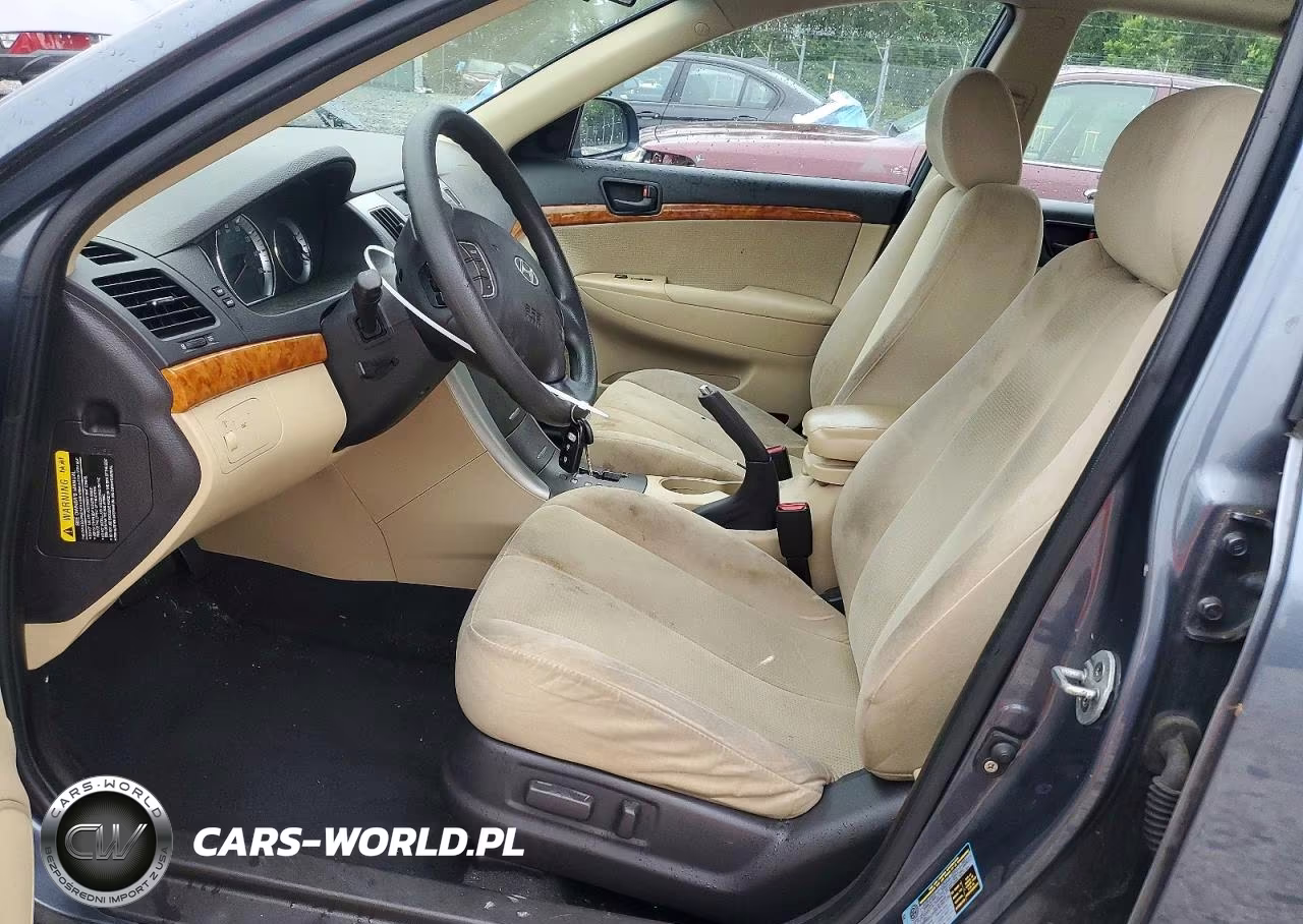 2009 Hyundai Sonata Gls VIN:5NPET46C89H524597 - 7