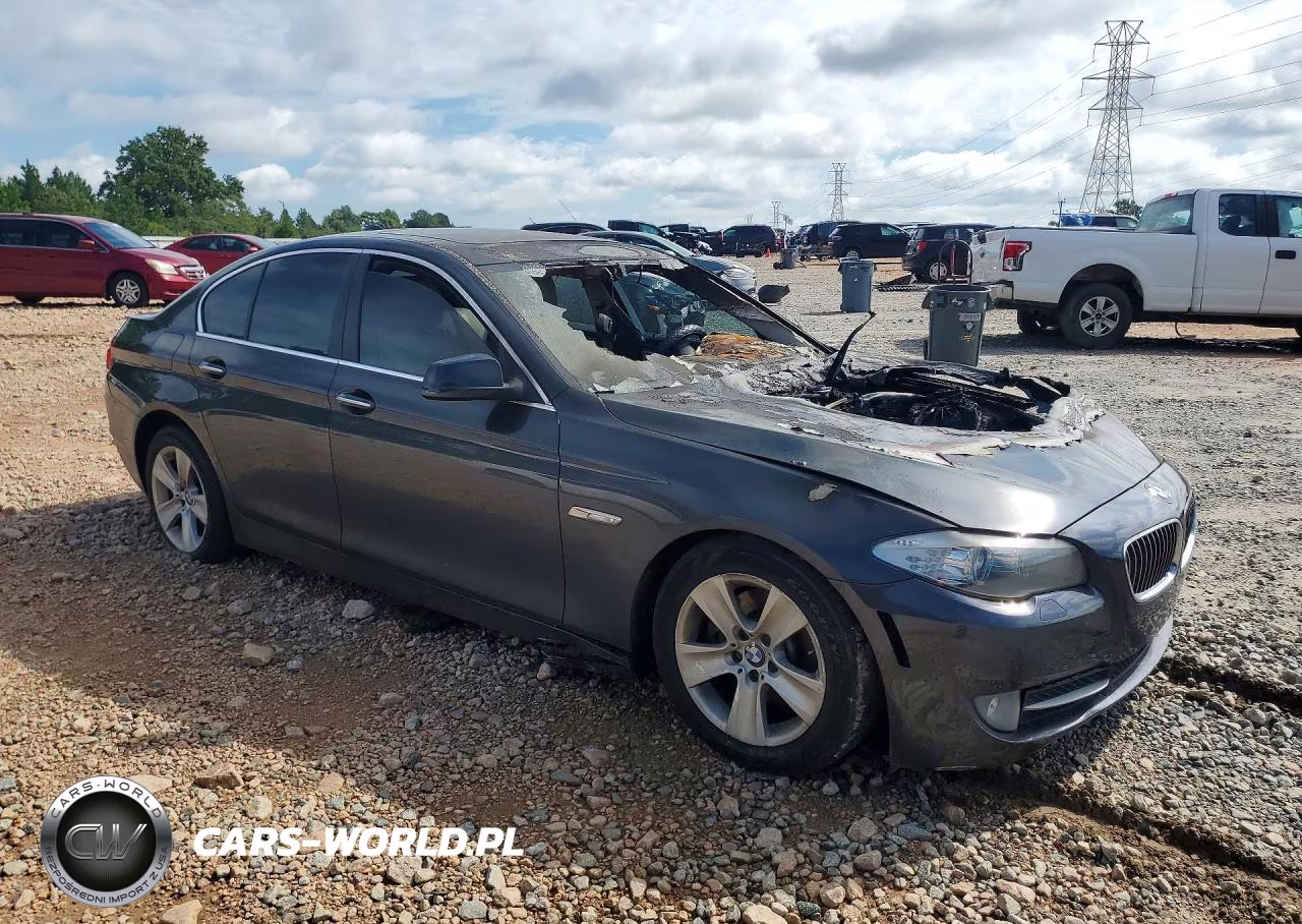 2012 BMW 528 I VIN:WBAXG5C58CDX05380 - 4