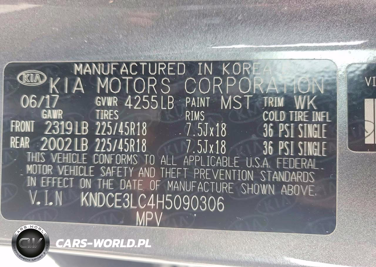 2017 Kia Niro Ex Touring VIN:KNDCE3LC4H5090306 - 13