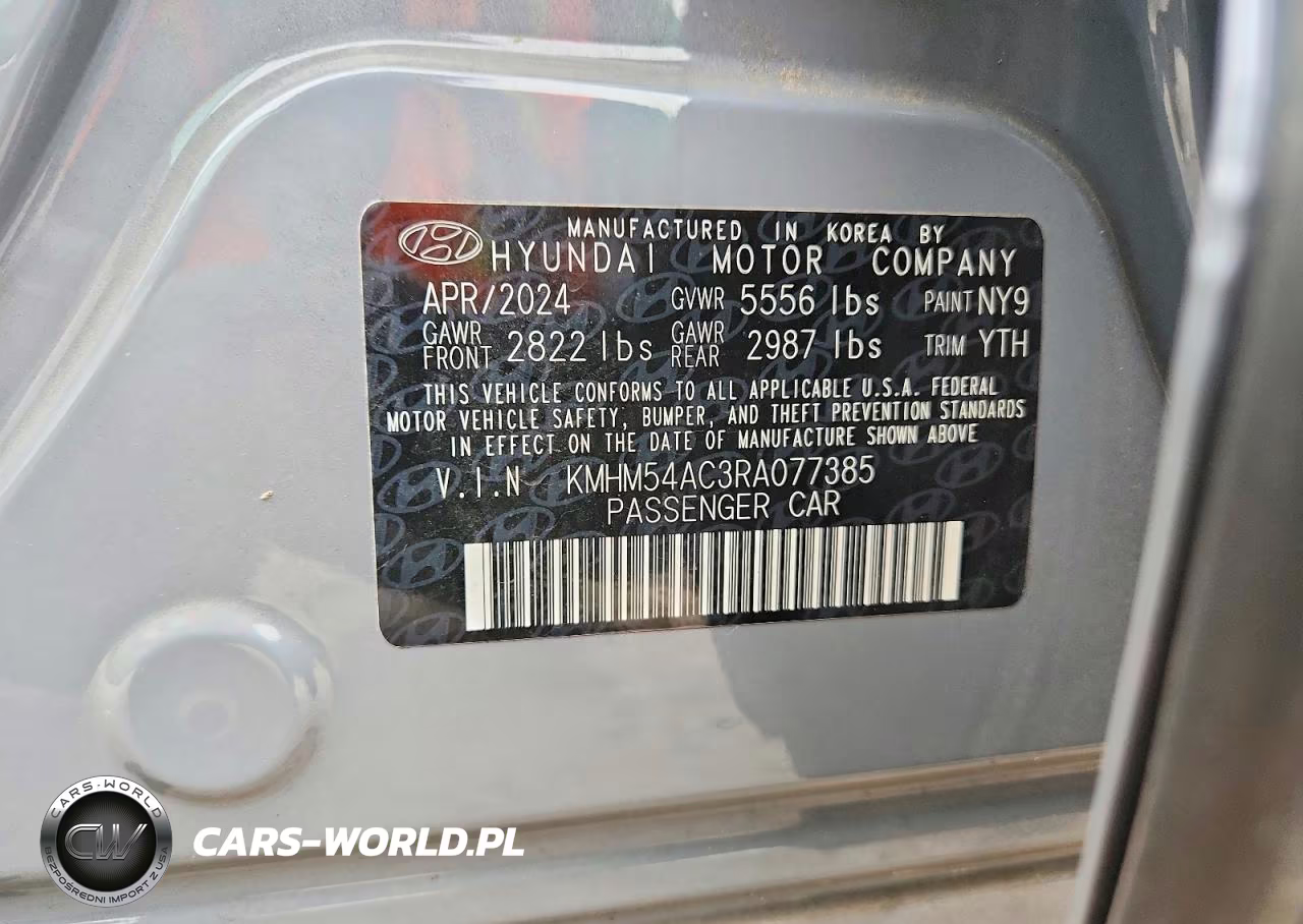 2024 Hyundai Ioniq 6 Limited VIN:KMHM54AC3RA077385 - 13