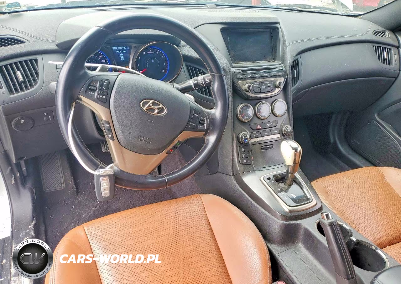 2013 Hyundai Genesis Coupe 3.8 Grand Touring VIN:KMHHU6KJ8DU091299 - 8