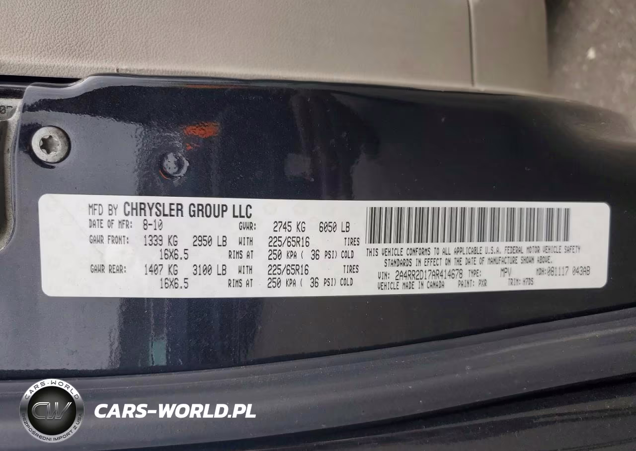 2010 Chrysler Town & Country Lx VIN:2A4RR2D17AR414678 - 13