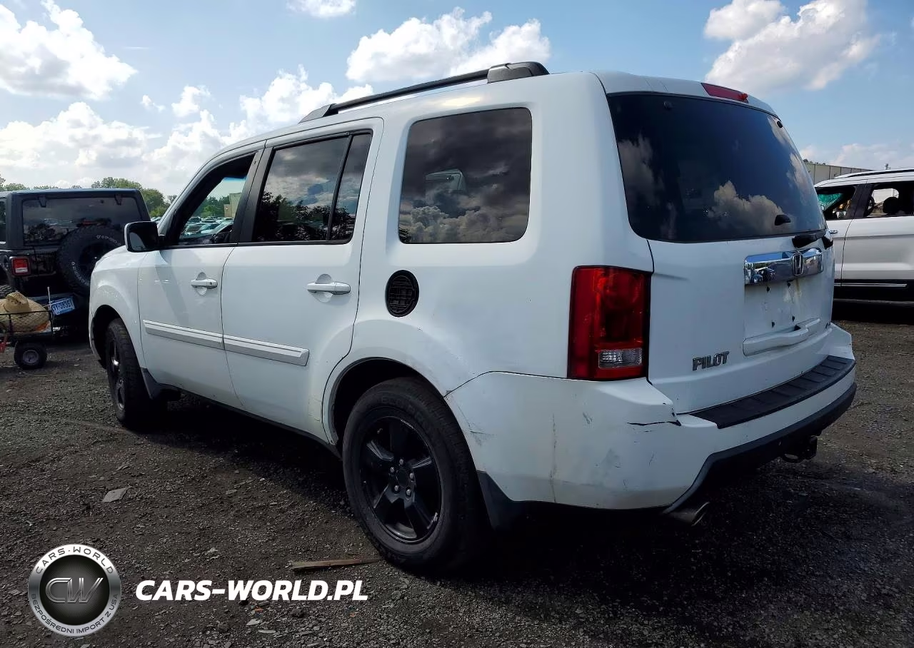 2009 Honda Pilot Exl VIN:5FNYF48619B012609 - 2