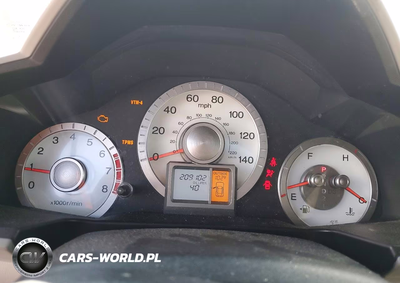 2009 Honda Pilot Exl VIN:5FNYF48619B012609 - 9