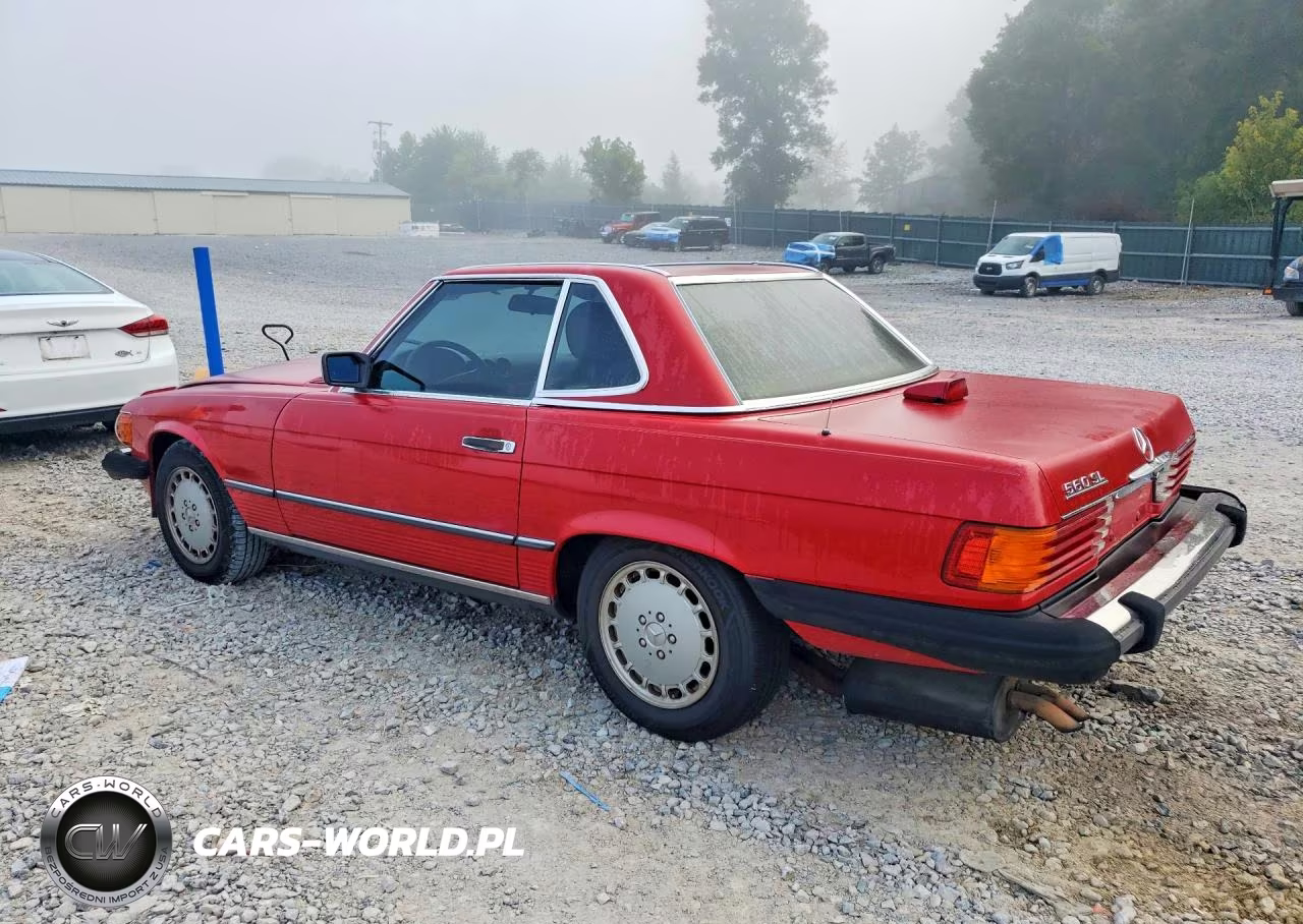 1986 Mercedes-Benz 560 Sl VIN:WDBBA48D9GA044263 - 2