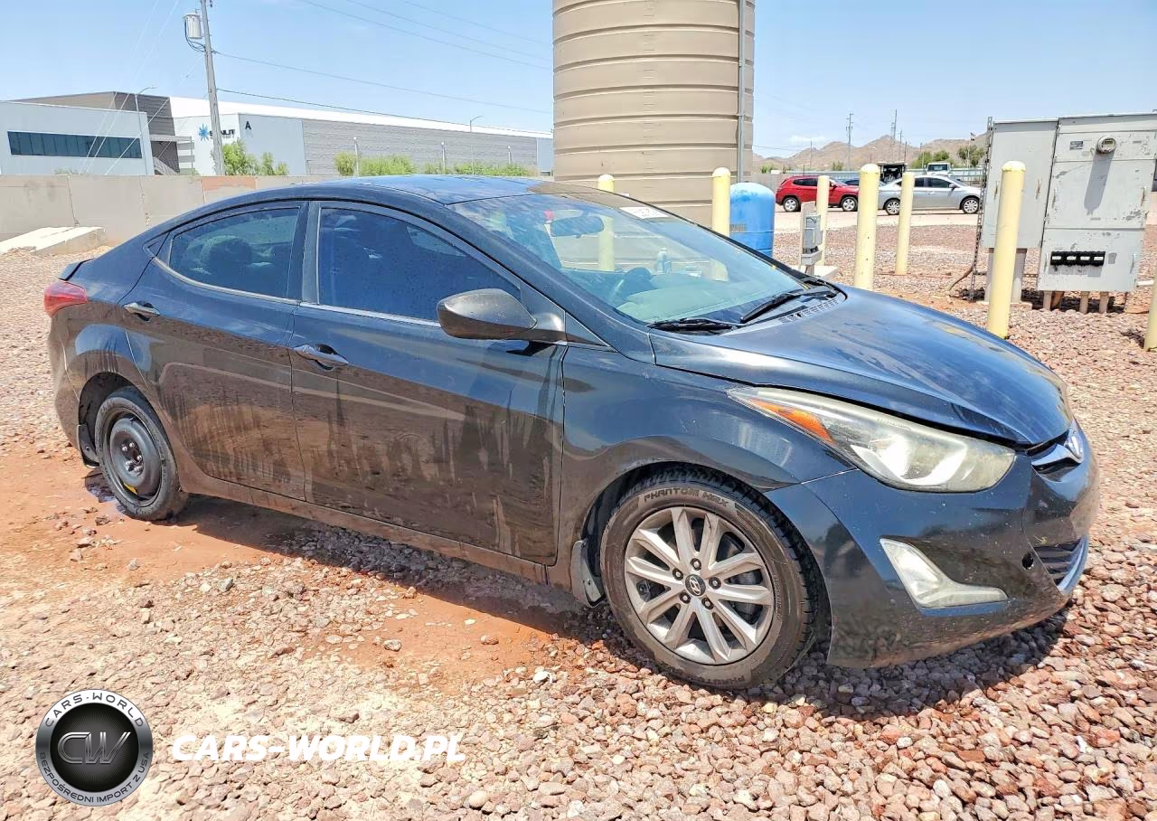 2015 Hyundai Elantra Se VIN:5NPDH4AE3FH590203 - 4