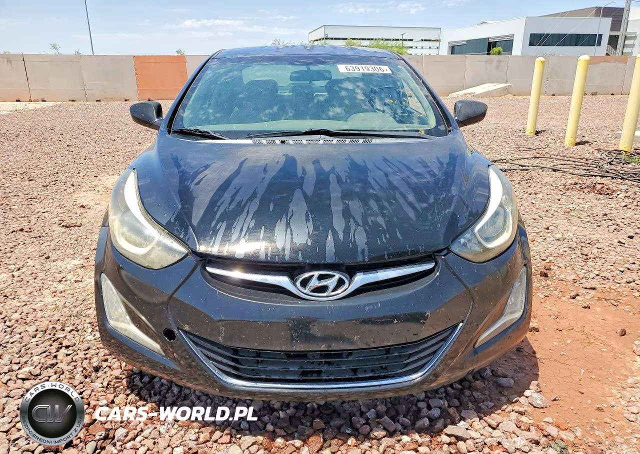 2015 Hyundai Elantra Se VIN:5NPDH4AE3FH590203 - 5