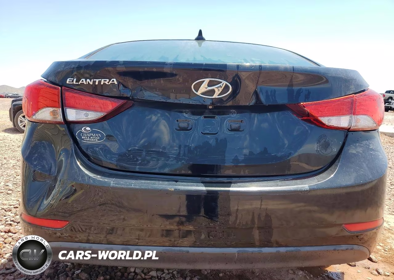 2015 Hyundai Elantra Se VIN:5NPDH4AE3FH590203 - 6