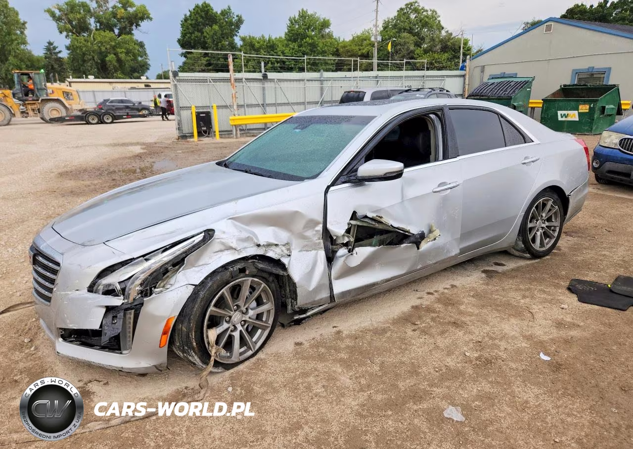 2019 Cadillac Cts Luxury VIN:1G6AR5SS9K0100318 - 1