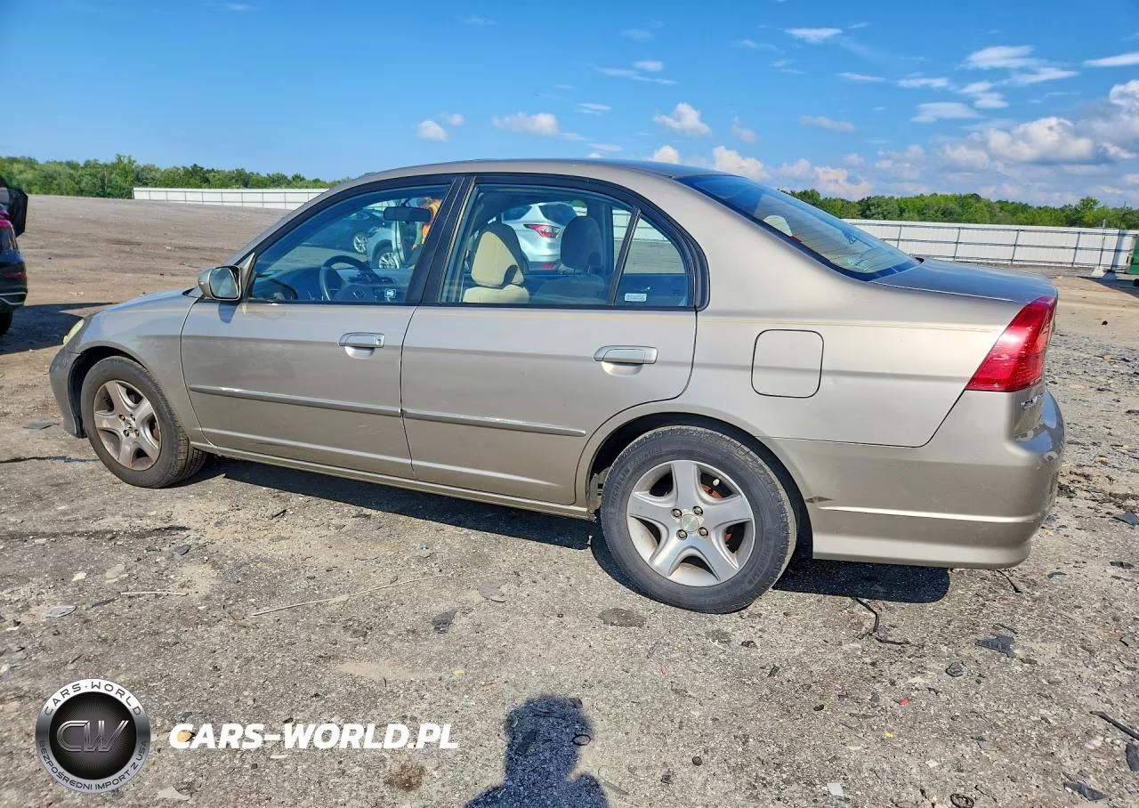 2004 Honda Civic Ex VIN:2HGES26744H644362 - 2