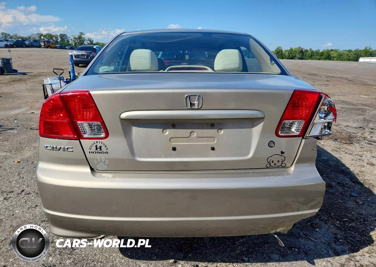 2004 Honda Civic Ex VIN:2HGES26744H644362 - 6