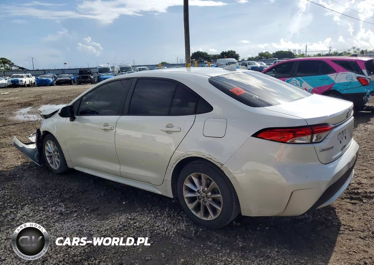 2021 Toyota Corolla Le VIN:JTDVPMAE3MJ121043 - 2
