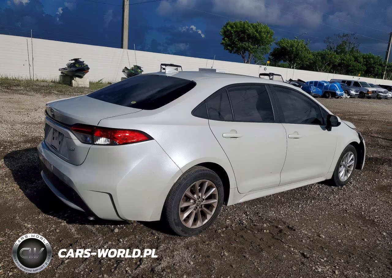 2021 Toyota Corolla Le VIN:JTDVPMAE3MJ121043 - 3