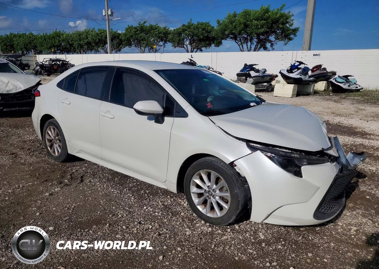 2021 Toyota Corolla Le VIN:JTDVPMAE3MJ121043 - 4