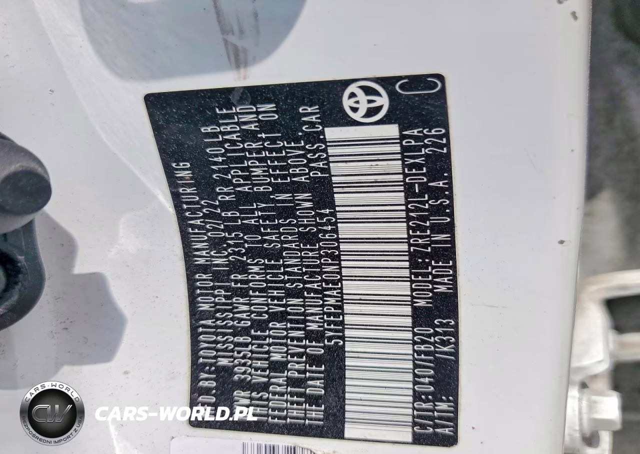 2022 Toyota Corolla Le VIN:5YFEPMAE0NP306454 - 12