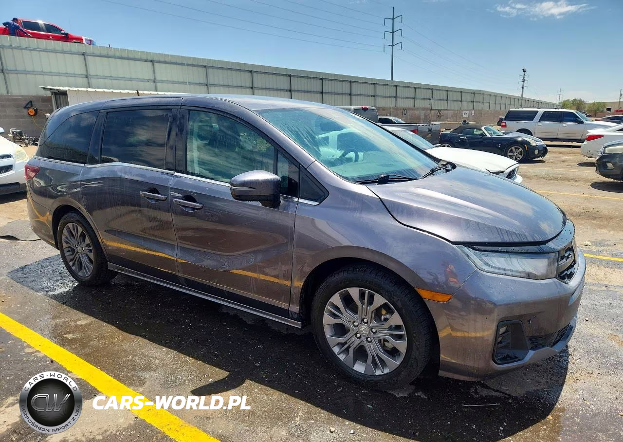 2025 Honda Odyssey Touring VIN:5FNRL6H88SB050192 - 4