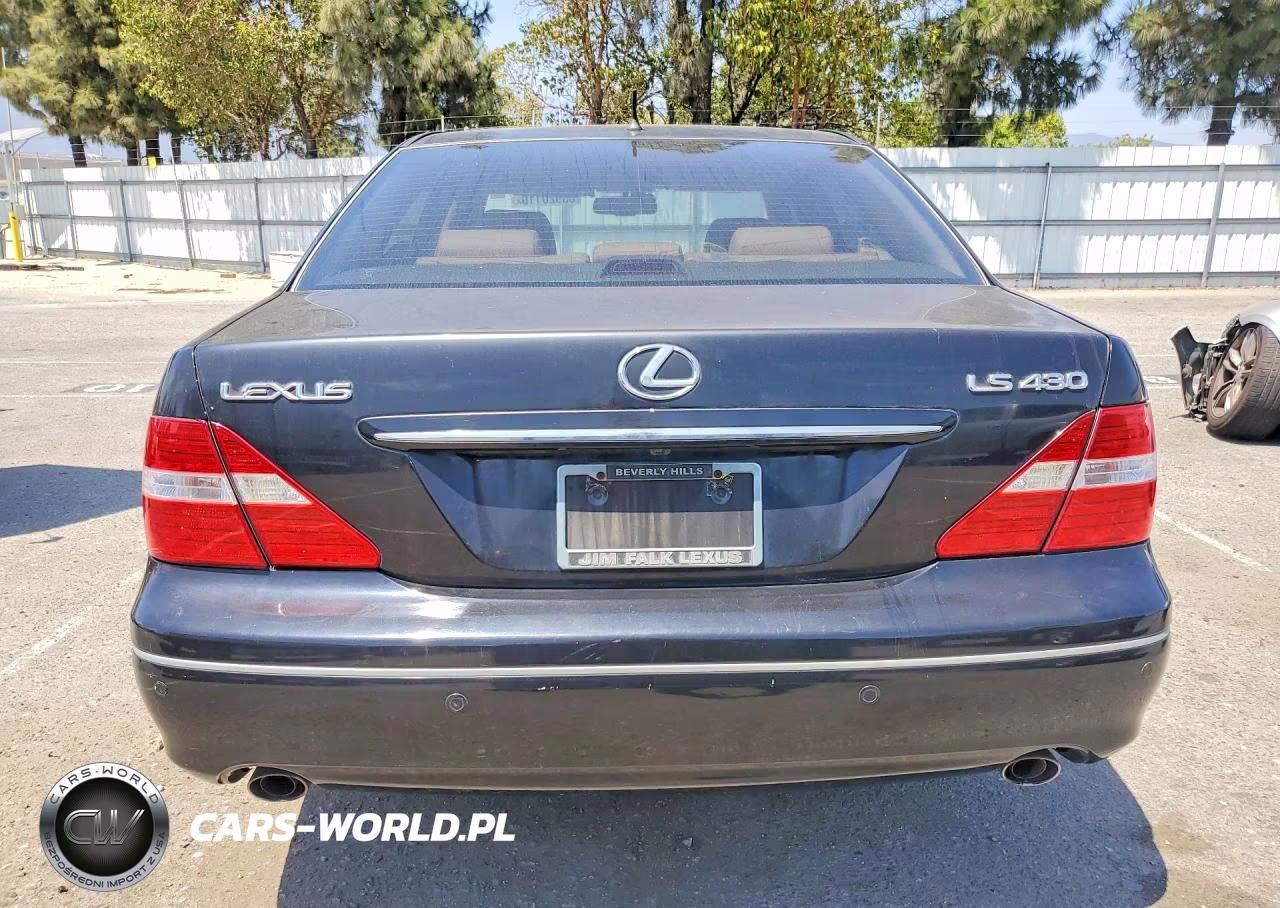 2004 Lexus Ls 430 VIN:JTHBN36F740167757 - 6