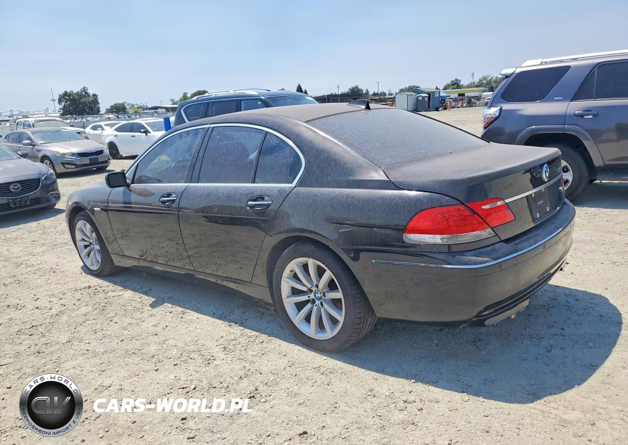 2007 BMW 750 I VIN:WBAHL83547DT10653 - 2