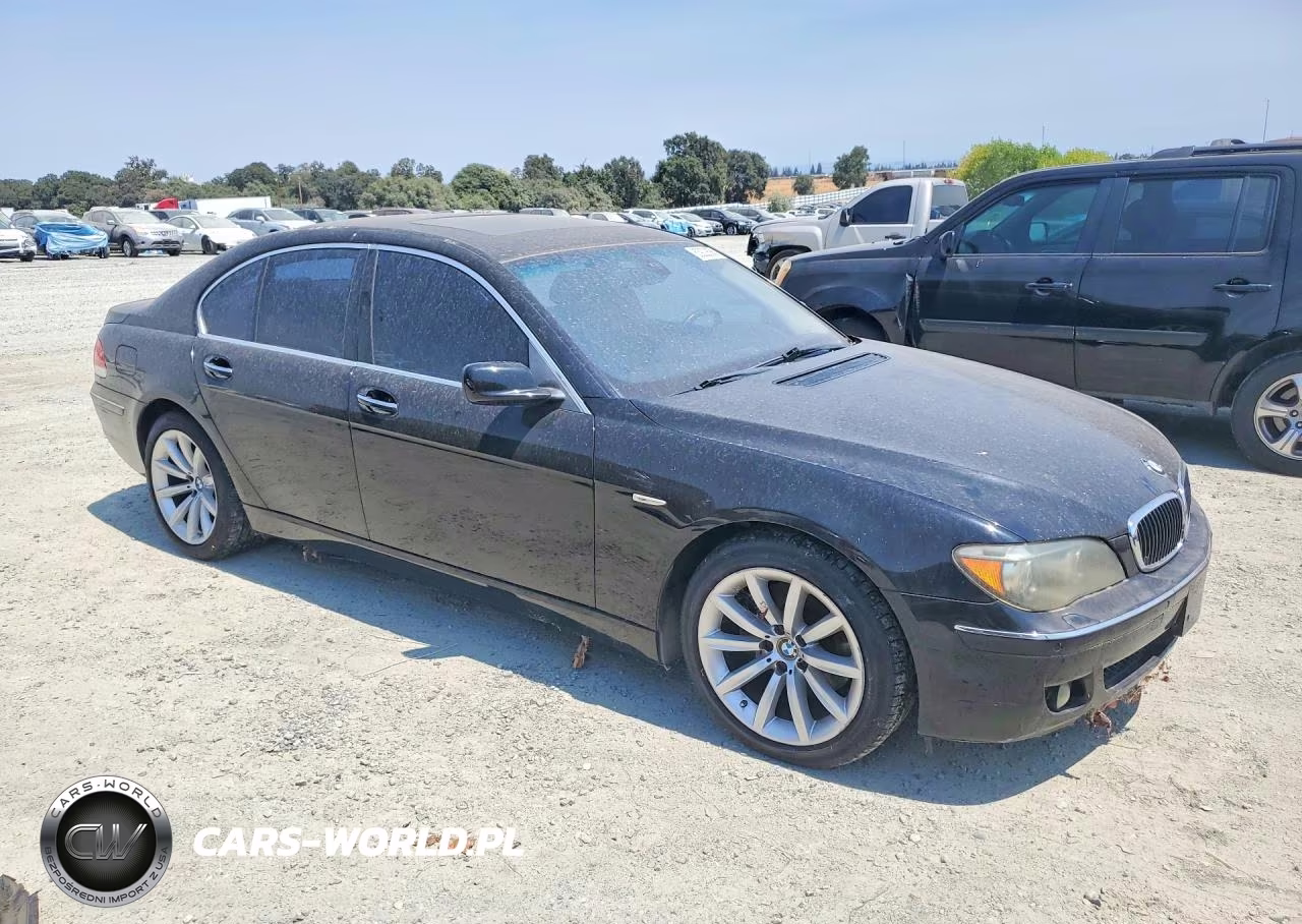 2007 BMW 750 I VIN:WBAHL83547DT10653 - 4