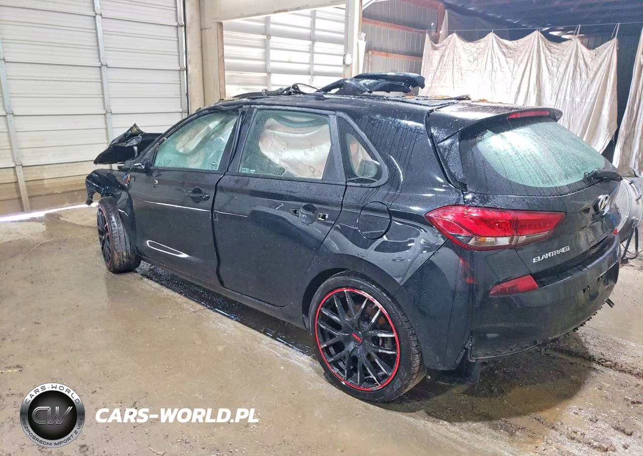 2020 Hyundai Elantra Gt N Line VIN:KMHH55LCXLU123725 - 2