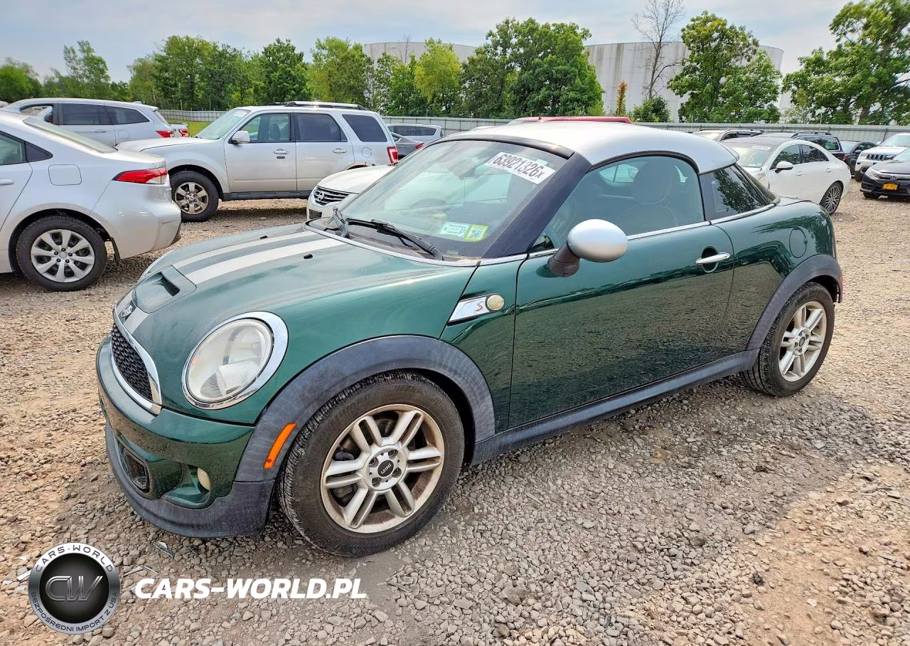 2013 Mini Cooper Coupe S VIN:WMWSX3C51DT466163 - 1