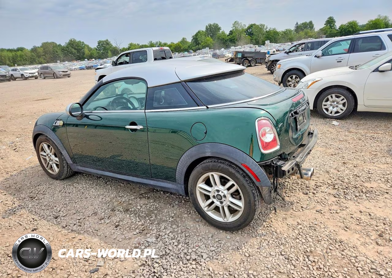 2013 Mini Cooper Coupe S VIN:WMWSX3C51DT466163 - 2