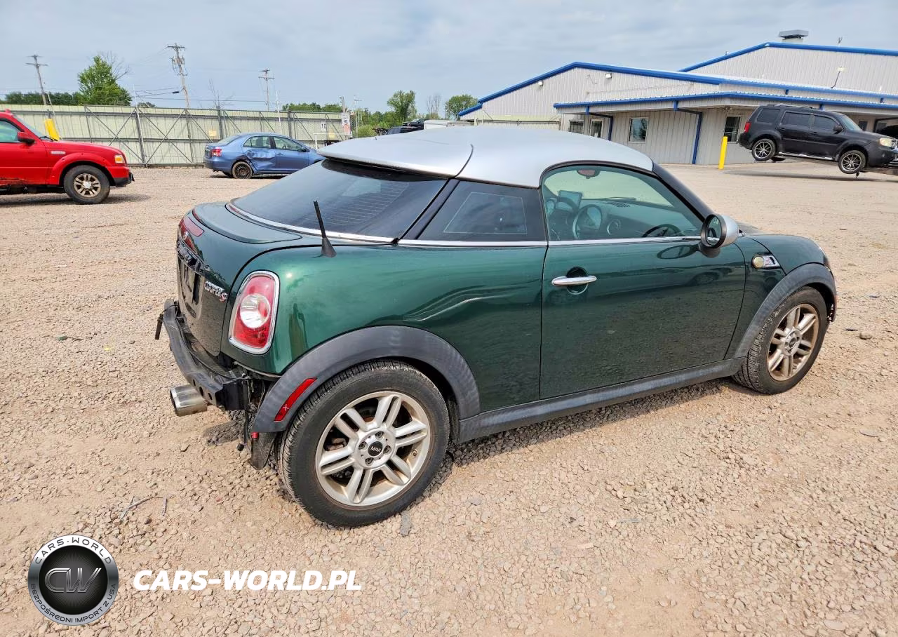 2013 Mini Cooper Coupe S VIN:WMWSX3C51DT466163 - 3