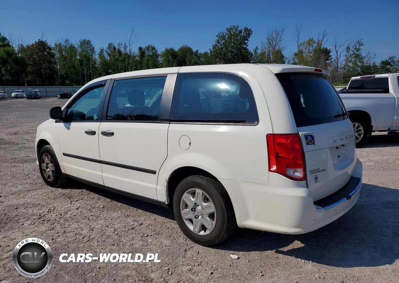 2013 Dodge Grand Caravan Se VIN:2C4RDGBG8DR652570 - 2