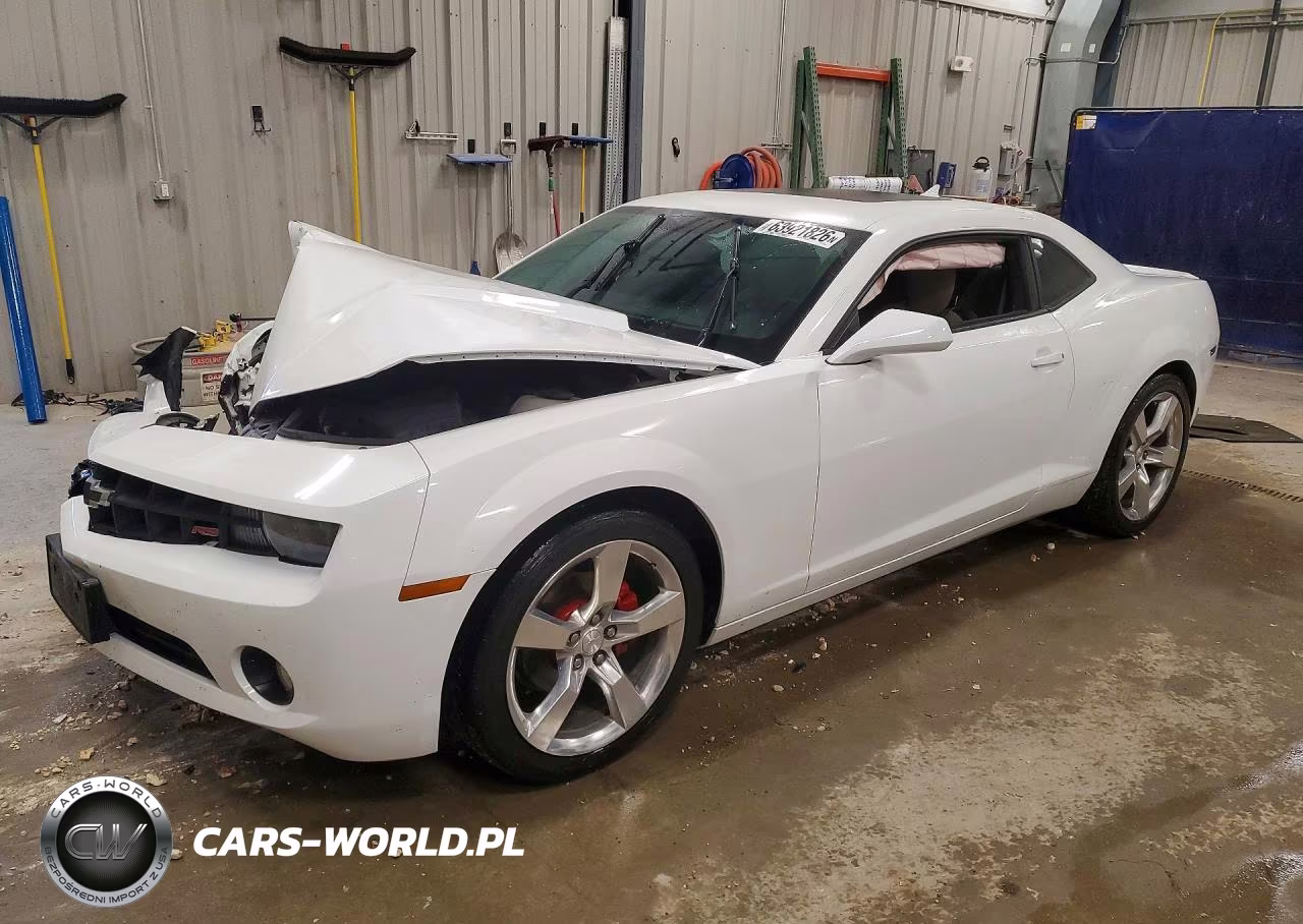 2012 Chevrolet Camaro Lt VIN:2G1FC1E38C9176386 - 1