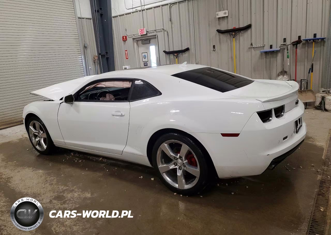 2012 Chevrolet Camaro Lt VIN:2G1FC1E38C9176386 - 2