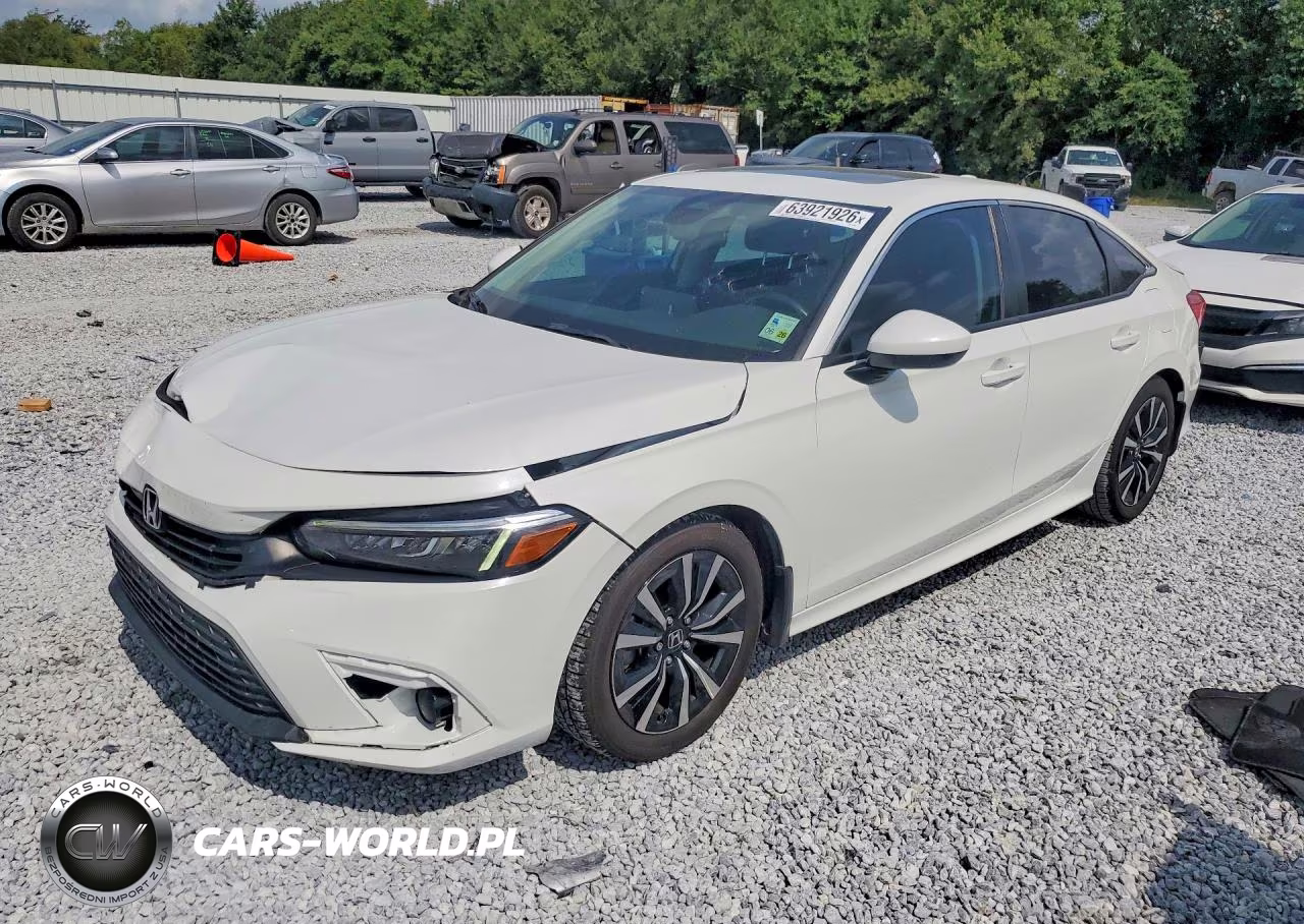 2022 Honda Civic Ex VIN:2HGFE1F7XNH317827 - 1