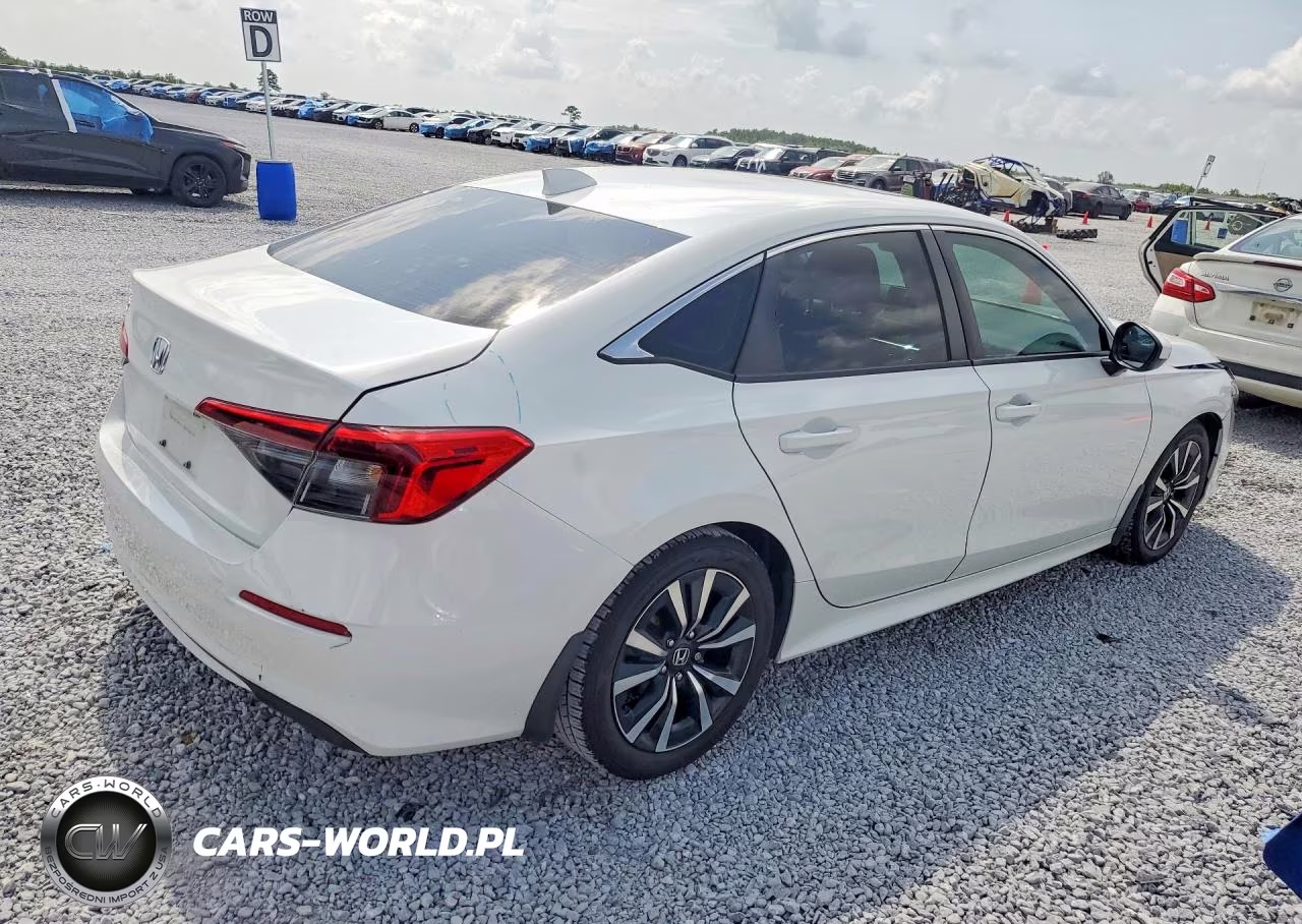 2022 Honda Civic Ex VIN:2HGFE1F7XNH317827 - 3