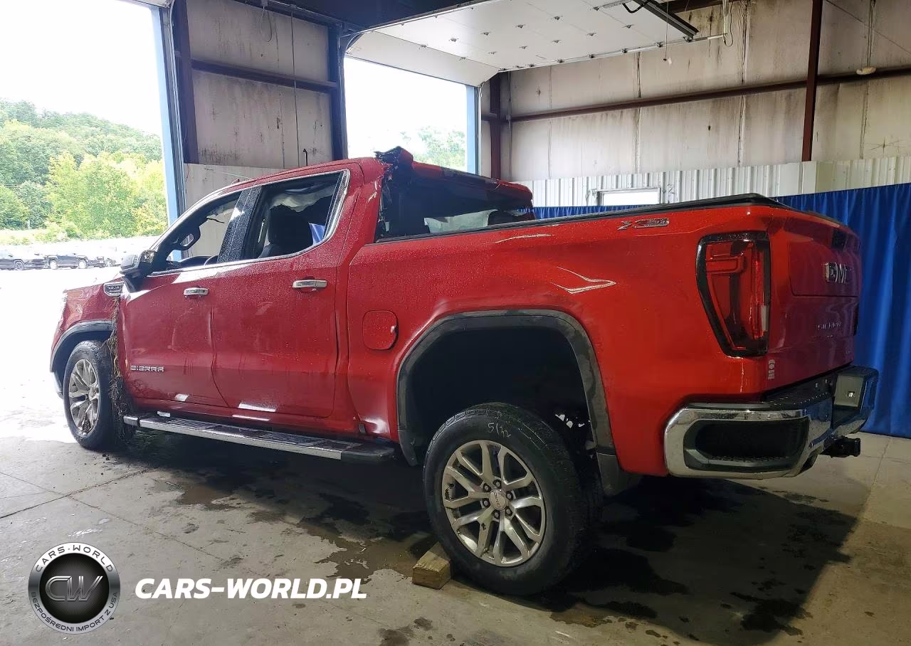 2021 GMC Sierra K1500 Slt VIN:3GTU9DED1MG163090 - 2