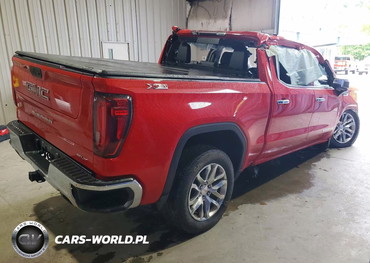2021 GMC Sierra K1500 Slt VIN:3GTU9DED1MG163090 - 3