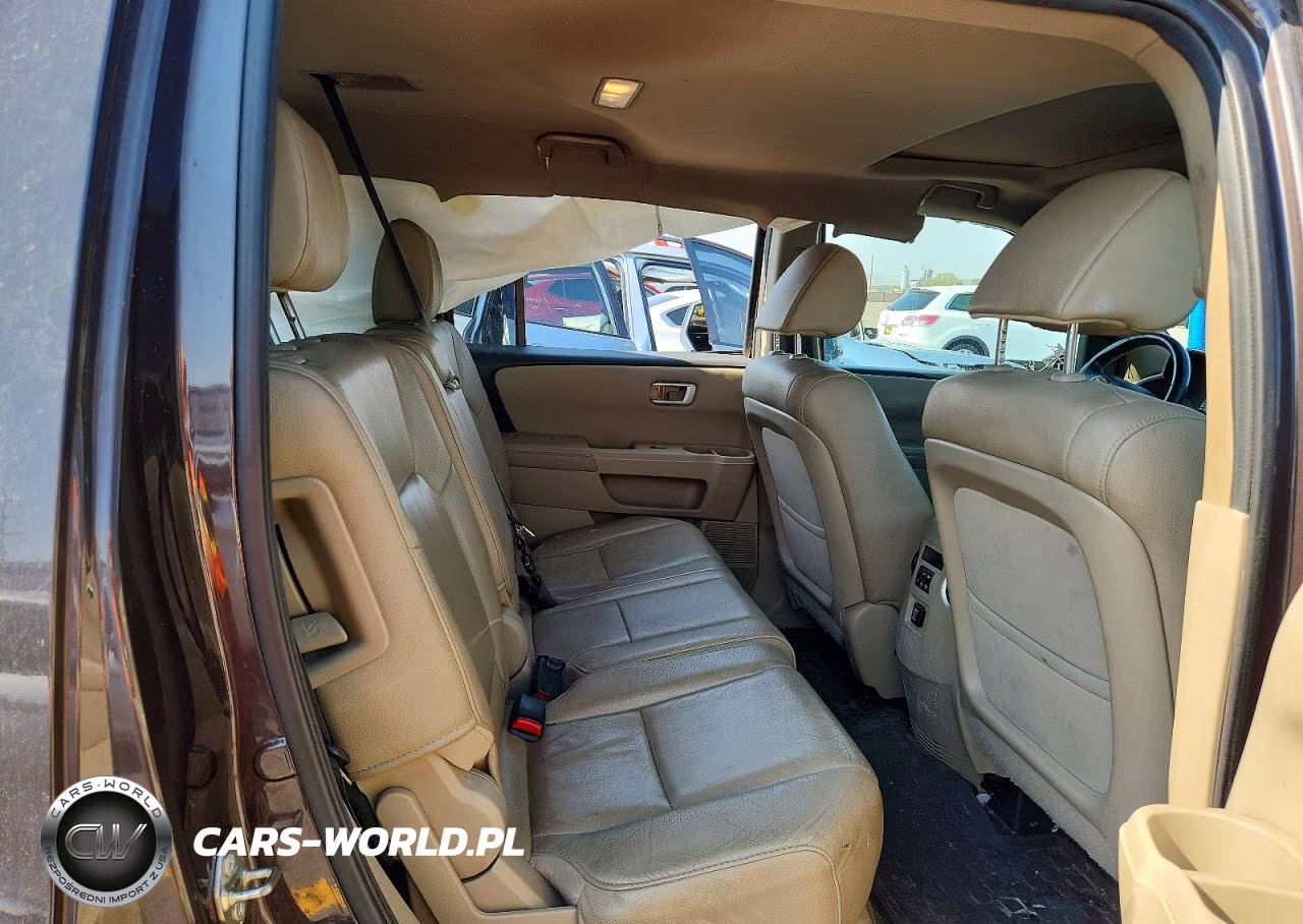 2014 Honda Pilot Exln VIN:5FNYF4H75EB001731 - 11