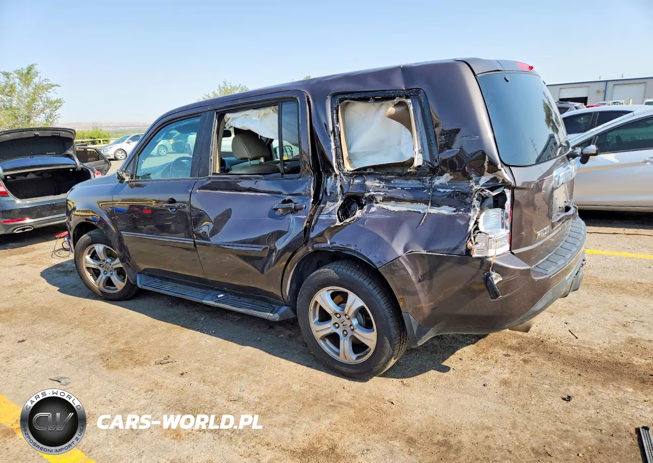 2014 Honda Pilot Exln VIN:5FNYF4H75EB001731 - 2