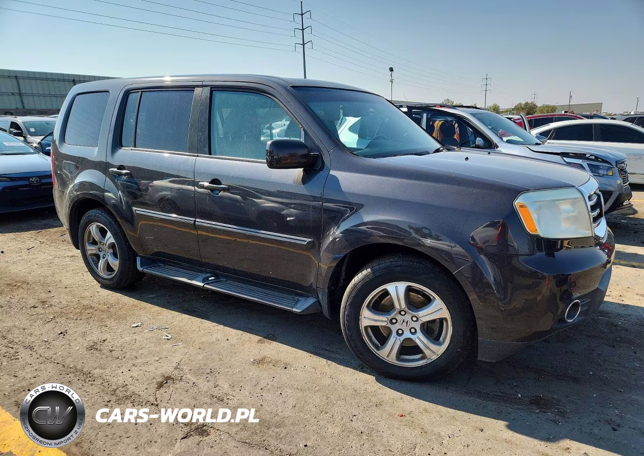 2014 Honda Pilot Exln VIN:5FNYF4H75EB001731 - 4