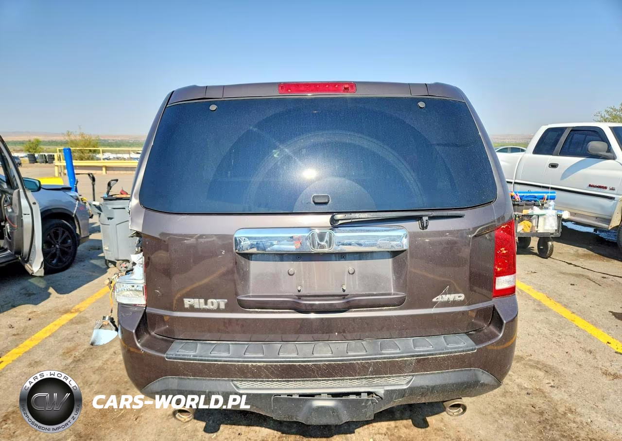 2014 Honda Pilot Exln VIN:5FNYF4H75EB001731 - 6