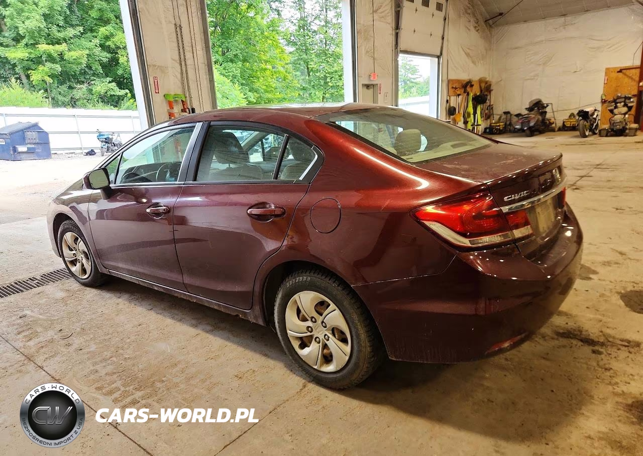2015 Honda Civic Lx VIN:19XFB2F52FE272231 - 2