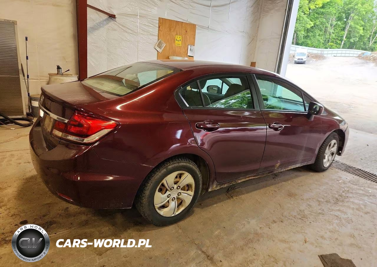 2015 Honda Civic Lx VIN:19XFB2F52FE272231 - 3