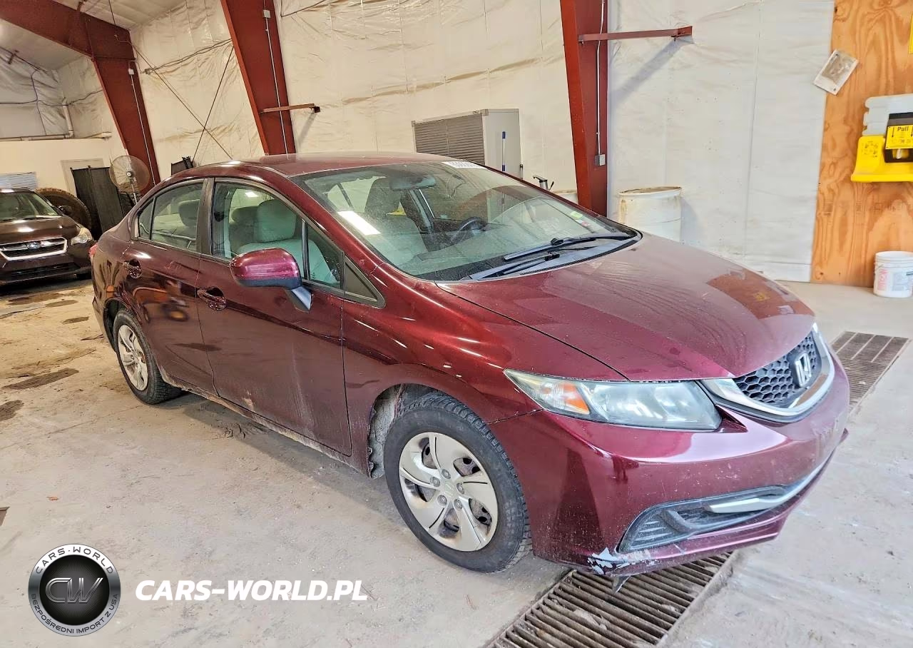 2015 Honda Civic Lx VIN:19XFB2F52FE272231 - 4