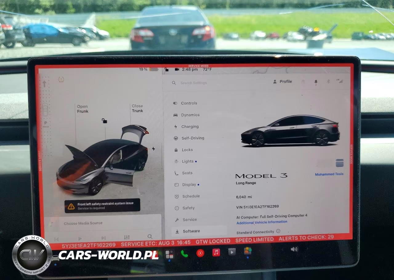 2026 Tesla Model 3 VIN:5YJ3E1EA2TF162269 - 9