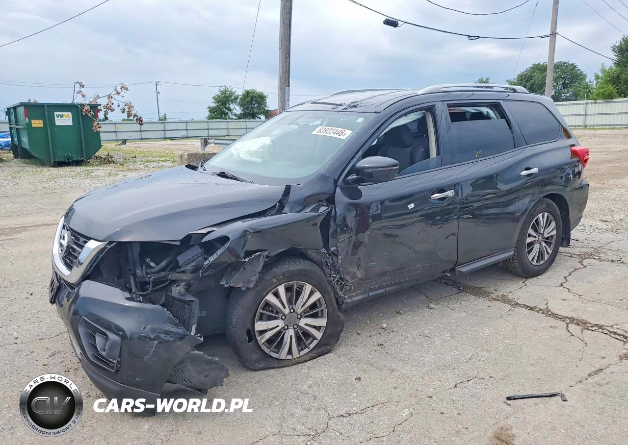 2019 Nissan Pathfinder S VIN:5N1DR2MM0KC642179 - 1