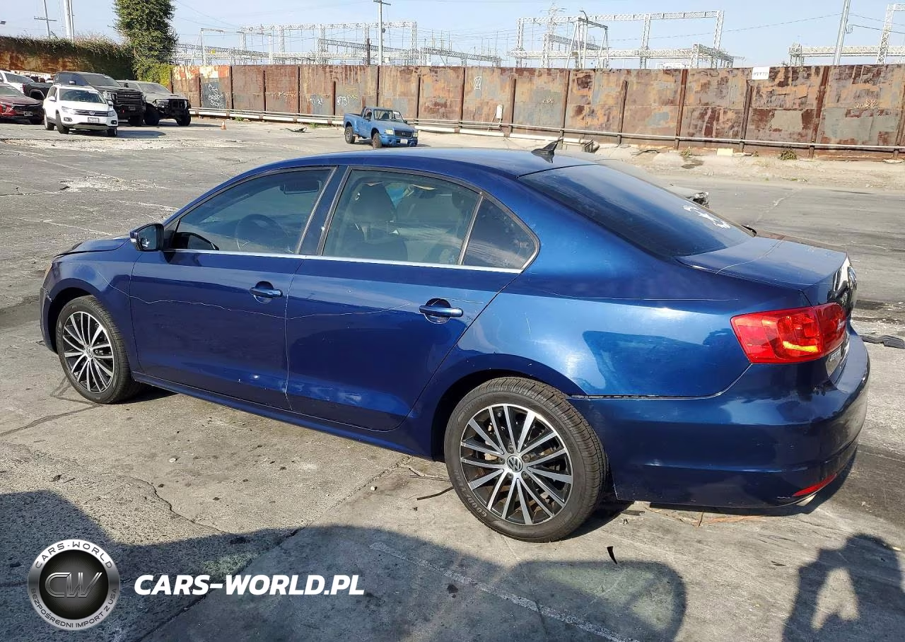 2012 Volkswagen Jetta Sel VIN:3VWLP7AJ4CM381133 - 2