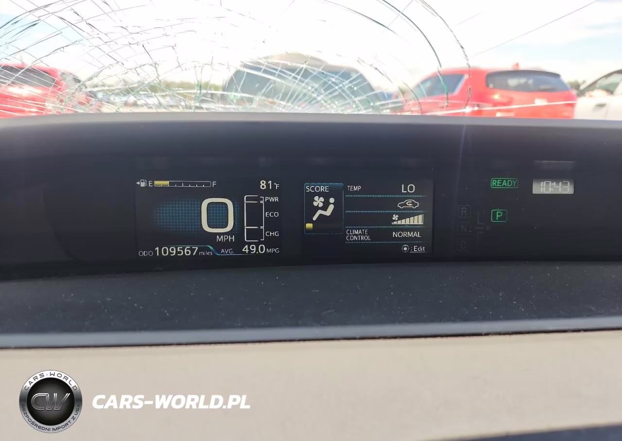 2019 Toyota Prius Xle VIN:JTDKARFU4K3087004 - 9