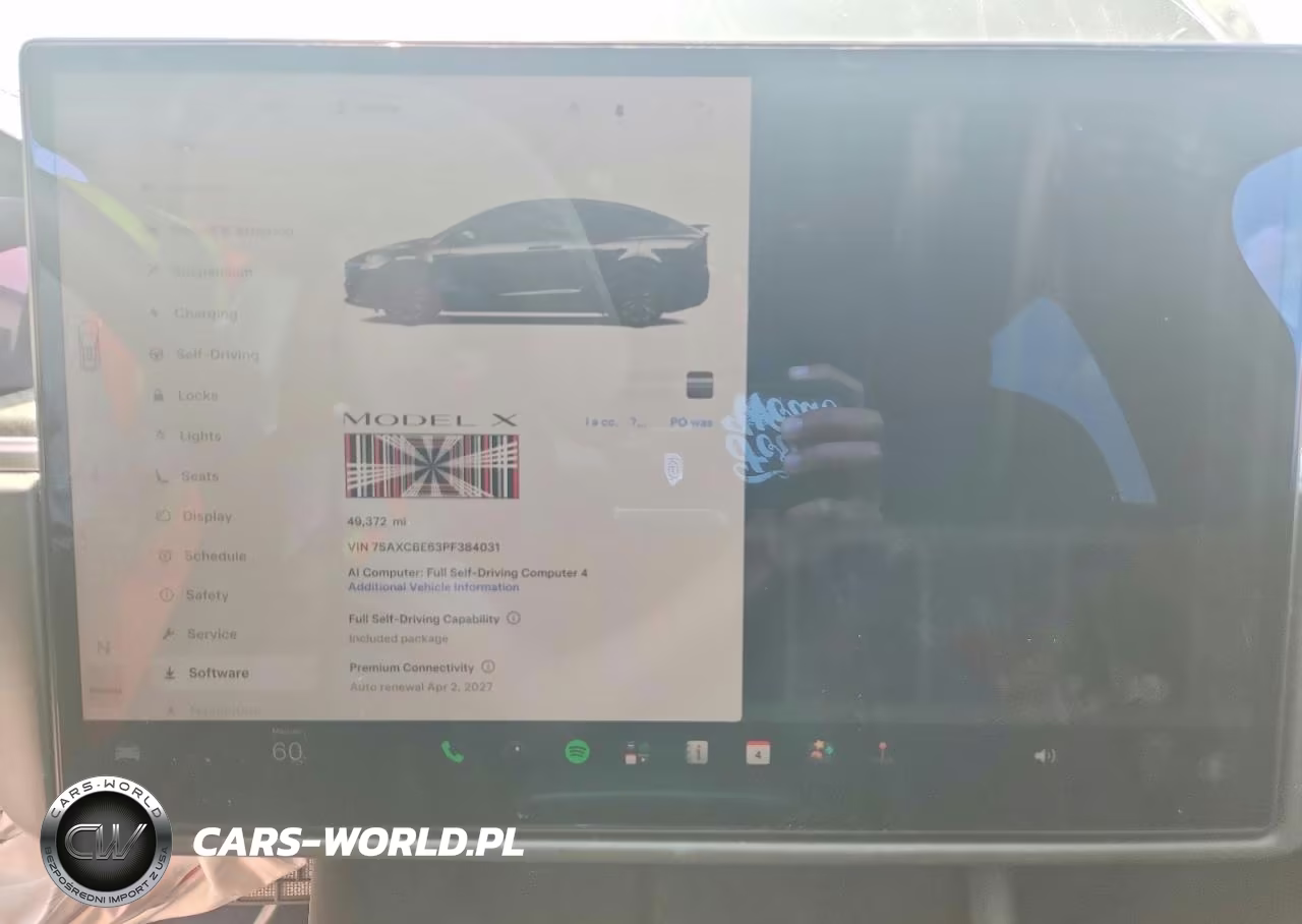 2023 Tesla Model X VIN:7SAXCBE63PF384031 - 9