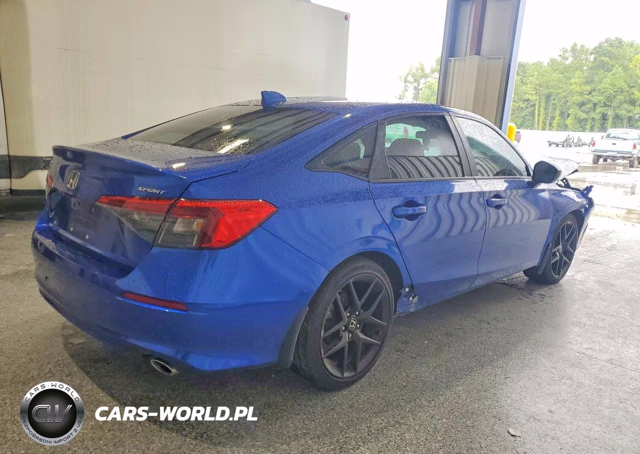 2022 Honda Civic Sport VIN:2HGFE2F55NH606893 - 3