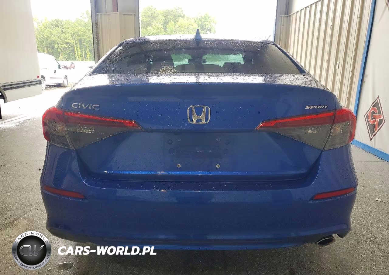 2022 Honda Civic Sport VIN:2HGFE2F55NH606893 - 6