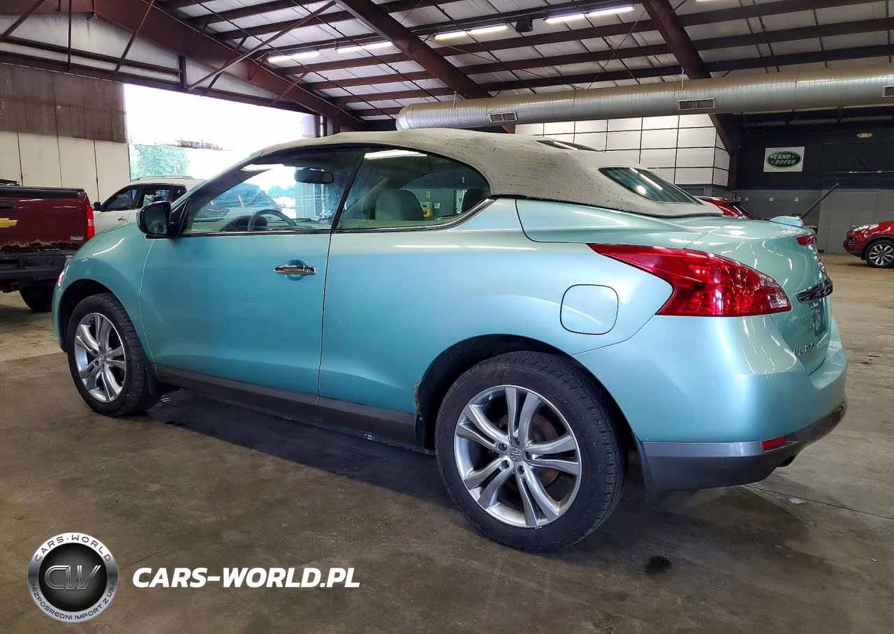 2011 Nissan Murano Crosscabriolet VIN:JN8AZ1FY3BW001001 - 2