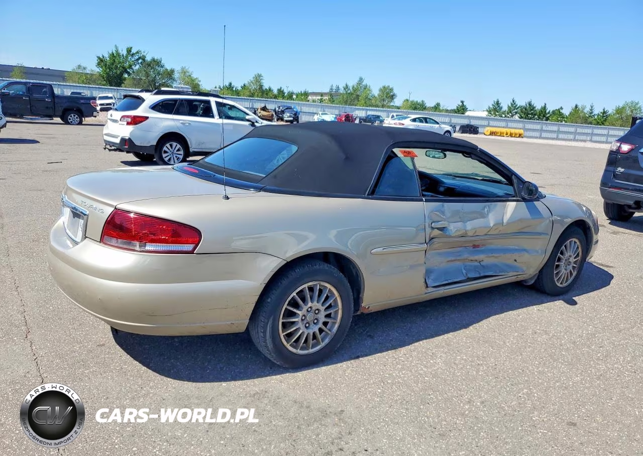 2006 Chrysler Sebring Touring VIN:1C3EL55R56N257270 - 3